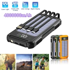 4000000mAh USB Portable Solar Power Bank External Battery Charger For Cell Phone