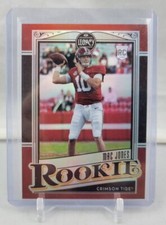 2021 Panini Legacy Mac Jones Red Refractor Collegiate Rookie RC # 01/50 SP