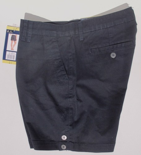 Ladies Bandolino Violet Shorts Cotton Soft Touch Blue Black UK 8 10 12 14 16 NEW - Picture 21 of 23