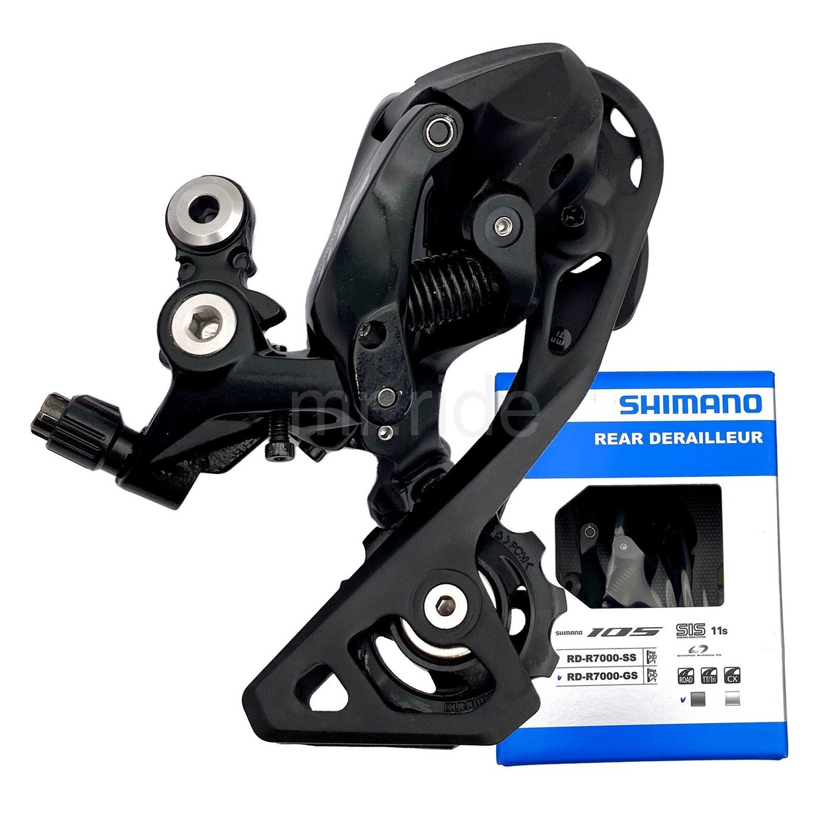 SHIMANO 105 RD-R7000-GS Road Bike Medium Cage Rear Derailleur 11S