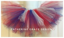 Red, silver and blue tutu, patriots tutu, 4th of july tutu, July 4th tutu
