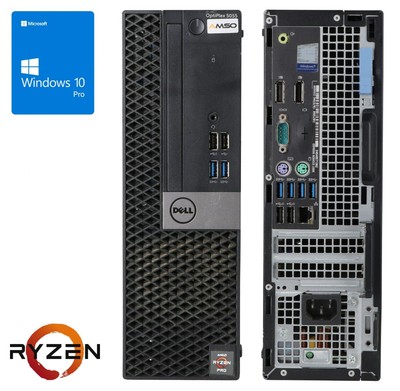Dell Optiplex 5055 SFF Ryzen 5 2400G 8/16/32GB 0/240/480/960GB Windows 10 Pro
