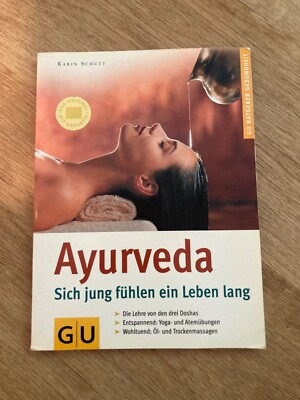 AYURVEDA - SICH JUNG FÜHLEN EIN LEBEN LANG- KARIN SCHUTT- Tadchenbuch 1999