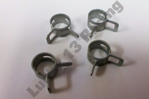 7.8mm fuel hose pipe clips x2 x4 x6 x8 x10 motorcycle scooter quad motocross - Picture 13 of 16