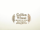 Vintage Golden Wheat by Homer Laughlin 7.25" Salad Plate w/22k Gold Trim — photo 3