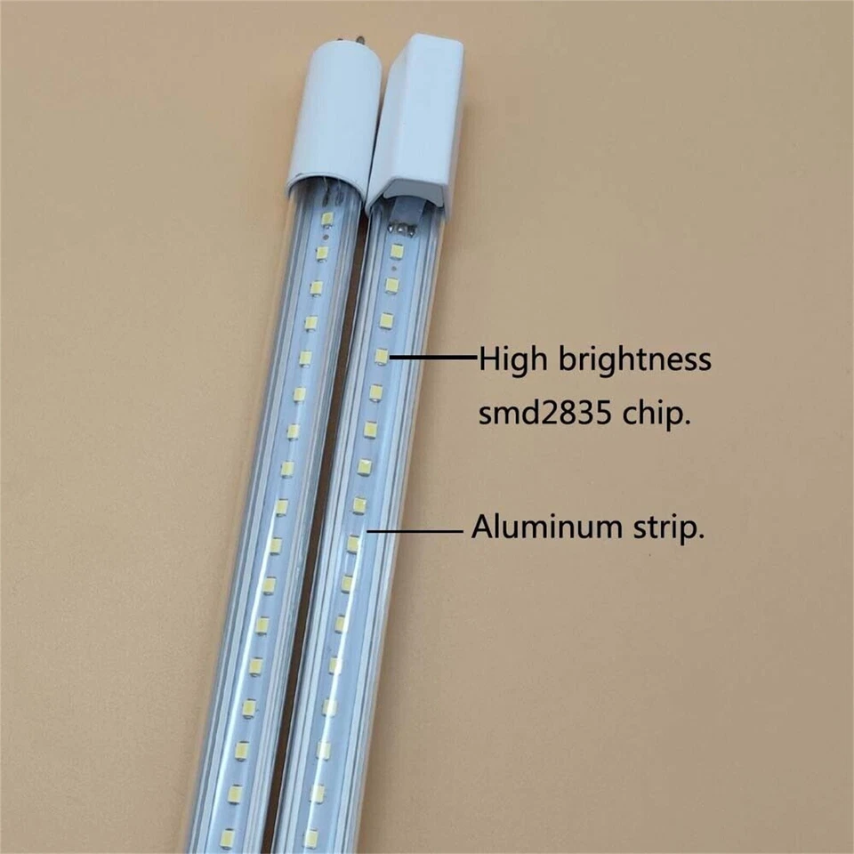 GOCuces T5 LED Tube Light 45.75in G5 Fluorescent Bulb F54T5 Shop Lights 20pcs - Image 4 of 4