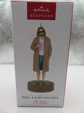 The Big Lebowski Hallmark Keepsake 2023 Ornament The Dude Jeff Bridges NEW IN BO