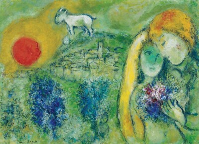 Eurographics Marc Chagall Les Amoureux De Vence Puzzle (1000 Piece