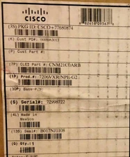 New open box Cisco 7206VXR/NPE-G2 7206 VXR Router  (We buy and sell Cisco)