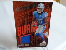 Jahmyr Gibbs 2023 panini absolute football card #ab-13 absoute burners