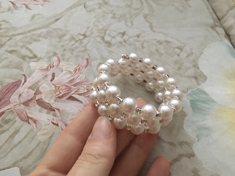 Bracciale Maxi Da Donna In Perle - Immagine 3 di 3