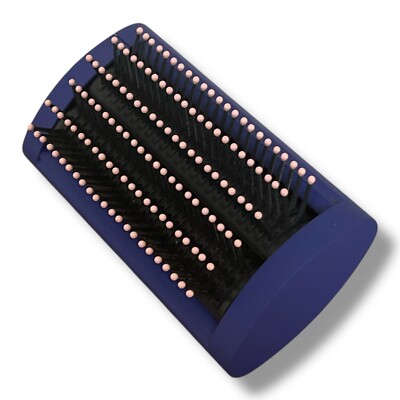 Genuine Dyson Airwrap Styler Soft Smoothing Brush Attachment, Vinca Blue/Black