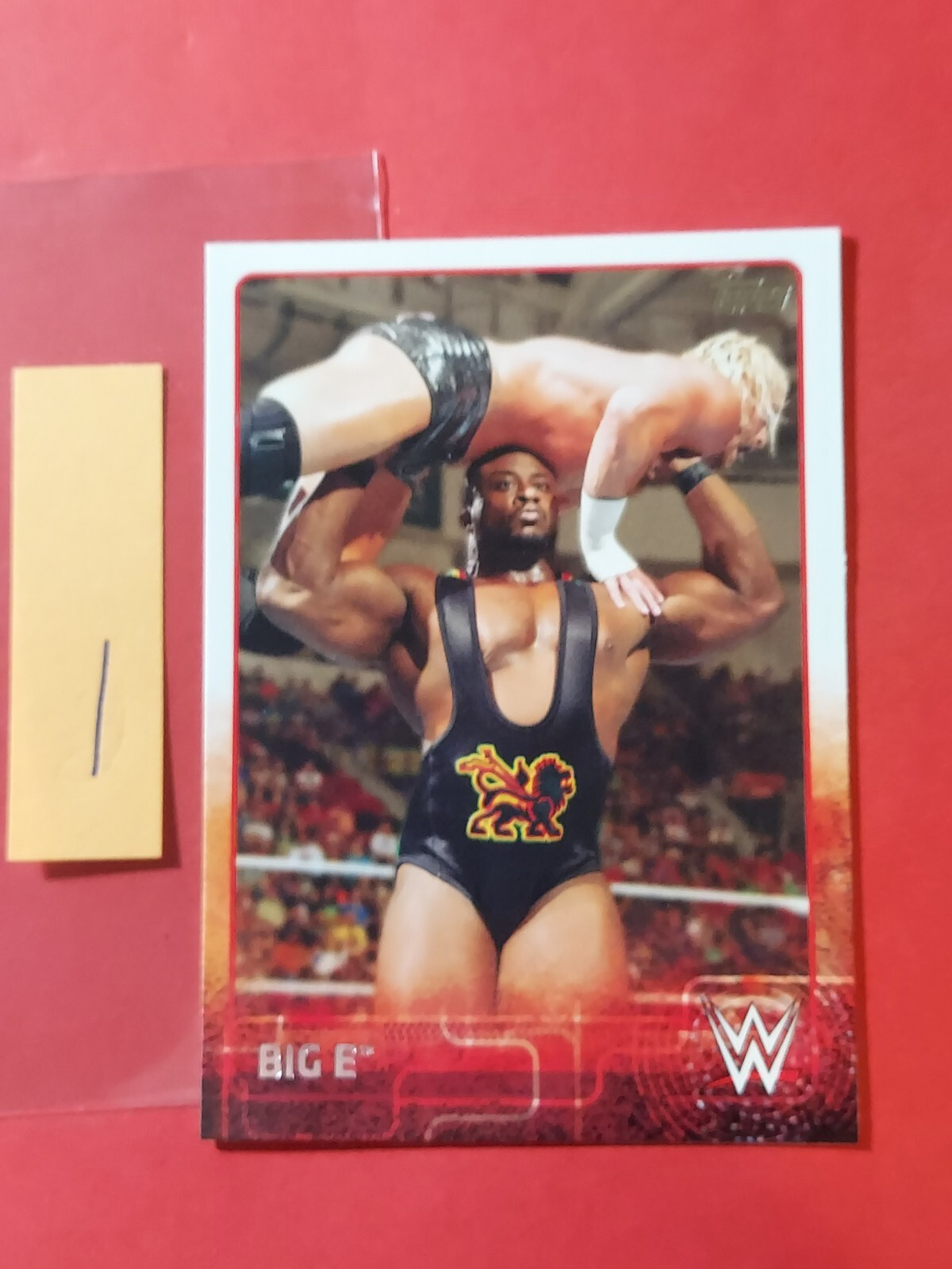 2015 Topps WWE #7 Big E, cd1
