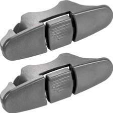 2 Whirlpool Dishwasher Stop Track Top Upper Rack Clip Washer Replacement Parts