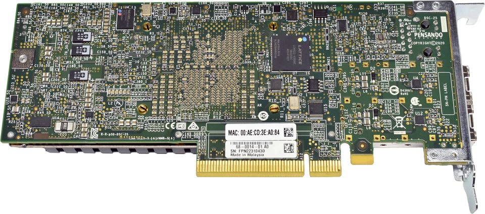 Dell Pensando DSC-25 02215H DP NIC 10/25G SFP28  1x RJ-45 PCIe 3.0 x8 LP NEU - Bild 4 von 4