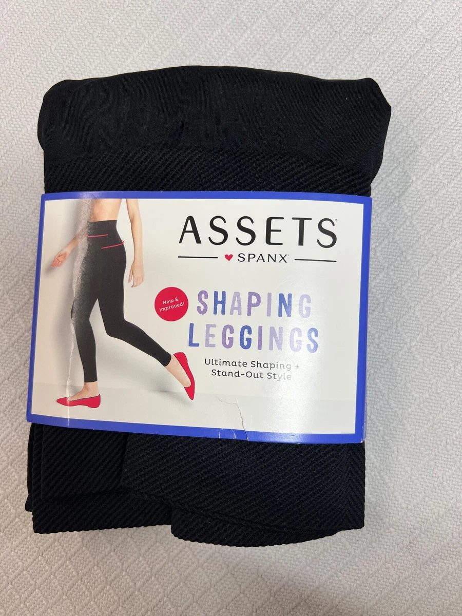 Assets Spanx Shaping Leggings -20339R- Very Black -Size-S,L