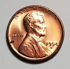 1954 S LINCOLN WHEAT PENNY UNC #C8419