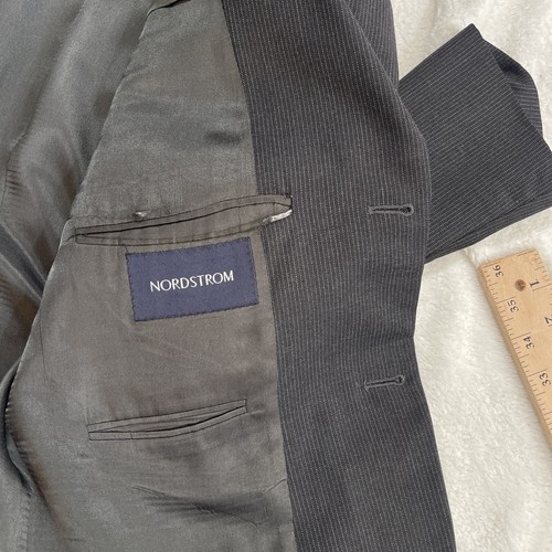 Vintage Burberry London 100% Wool Sport Coat Blazer Jacket 44R USA Made Union - 第 7/13 張圖片
