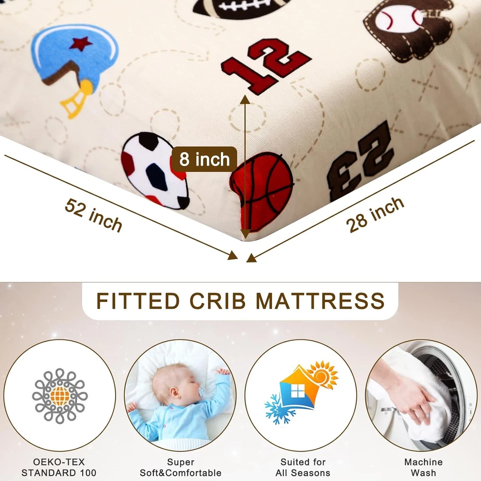 #1 Set Para Cuna Recien Nacido Juego De Cama HERMOSOS Para Bebe Bedding Set Boys - Image 4 of 4