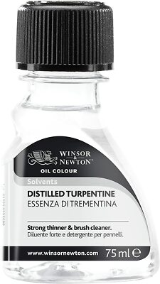 Winsor & Newton 3021744 Distilled Turpentine 75 ML