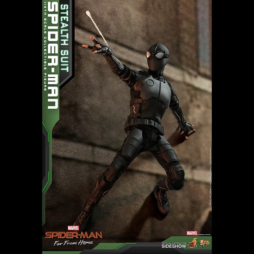 HOT TOYS Marvel Spider-Man Far From Home Stealth Suit MMS540 ⅙ Scale Figure NEW - Picture 8 of 10