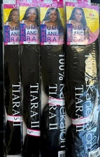 4 packs - Vivica Fox JKB-V Tiara II Jumbo Kanekalon Braiding Hair