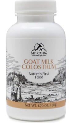 MT. CAPRA SINCE 1928 Goat Milk Colostrum | for Healthy Immune System, Gut, and A