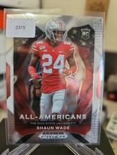 2021 Panini Prizm Draft Picks Shaun Wade All American 