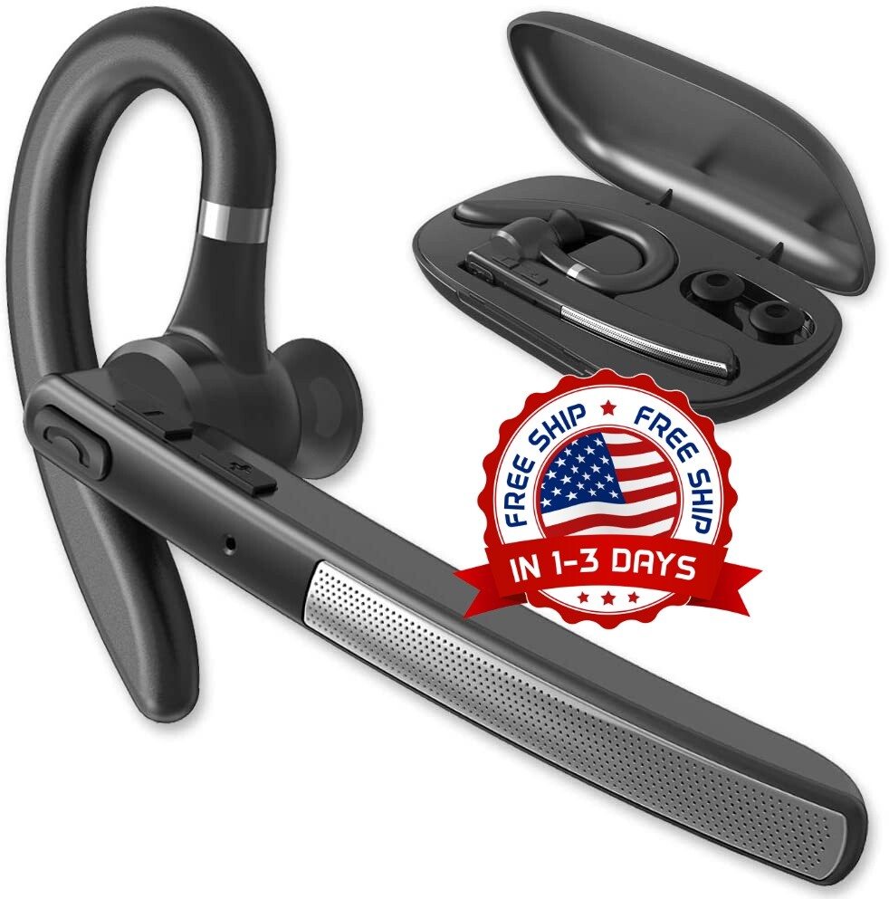 Trucker Wireless Mic Blue Parrot Bluetooth Noise Cancelling