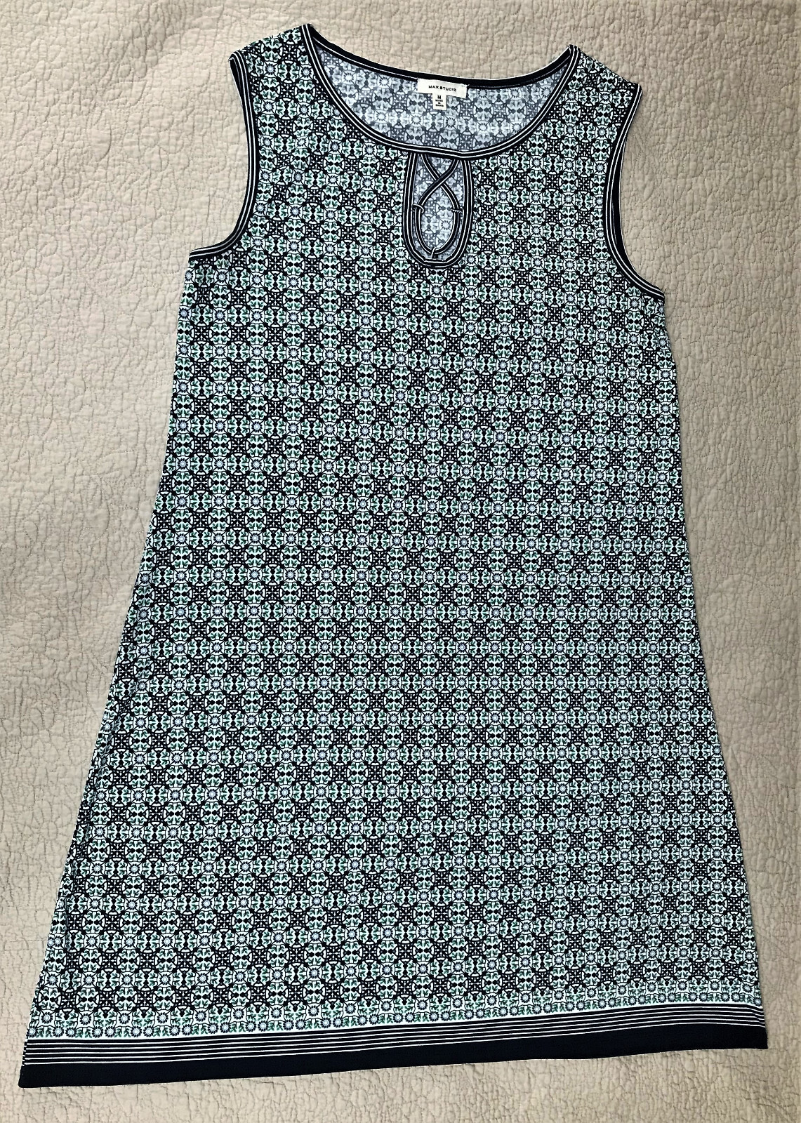 Max Studio Knee Length Pullover A-Line Shift Dres… - image 6