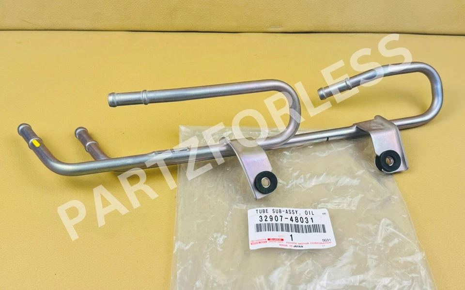 32907-48031 lexus GENUINE OIL COOLER TUBE SUB-ASSY, OUTLET, NO.2 3290748031 - Image 2 of 4