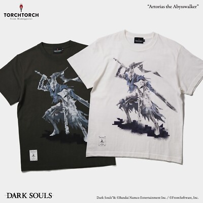 DARK SOULS x TORCH TORCH Artorios the Abysswalker T-Shirt 2 Farben NEU Japan