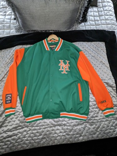 G-III Carl Banks 1969 NY Mets Cooperstown Collection Jacket Mens Size 3XL - Picture 2 of 11
