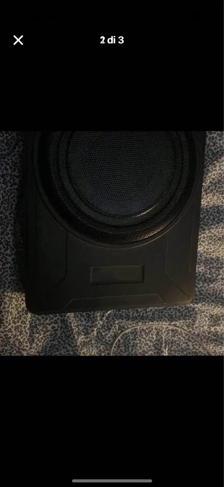 subwoofer sottosedile - Immagine 2 di 3