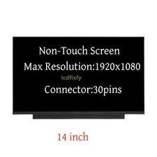 For HP P/N L61945-001 LCD LED Replacement Screen 14" FHD 1080p Display