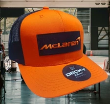 McLaren Racing Patch Hat Adjustable Snapback  FREE SHIP F1 Lando Oscar NEW Decky