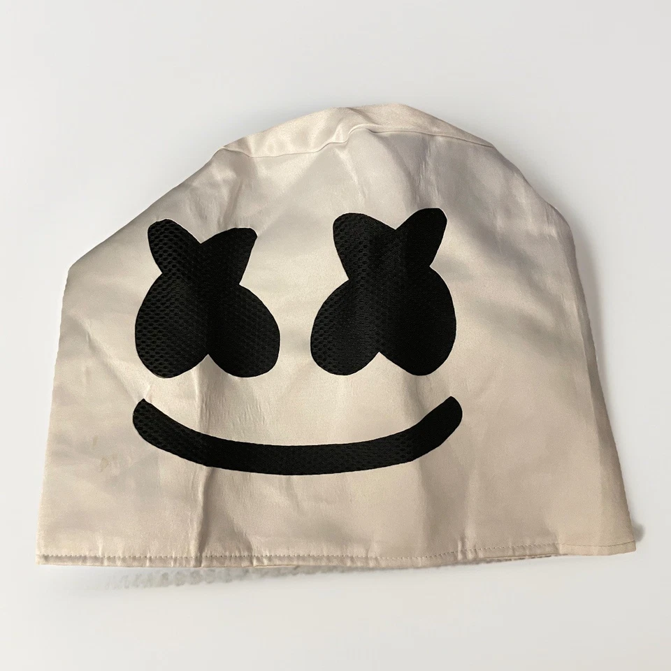 Máscara DJ Marshmello y Conjunto Completo Halloween Juegos con disfraces Juvenil Niño Talla S-M (140) Foto 3 de 4