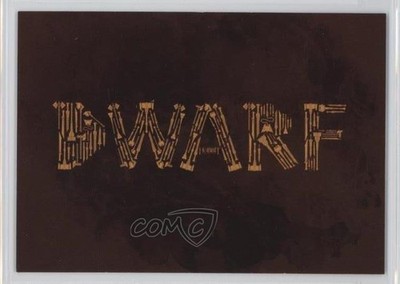 2016 Cryptozoic The Hobbit: Battle of Five Armies Weapons Dwarf #W4 i2k