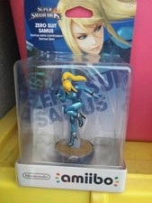 Nintendo Amiibo Super Smash Brothers Zero Suit Samus Figure