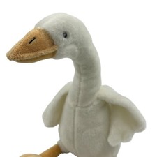 Long Neck White Goose Plush Farm Bird Water Fowl Stuffed Animal