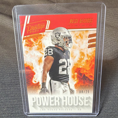 Panini 2020 Panini Prestige Josh Jacobs Las Vegas Raiders PowerHouse #PH-JJ /25