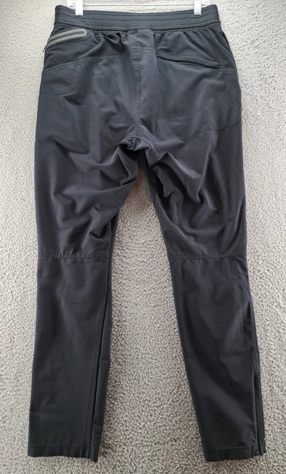 Under Armour Track Pants Mens Large 32x29 Black Fitted Heat Gear Athletic Logo - Image 4 of 4