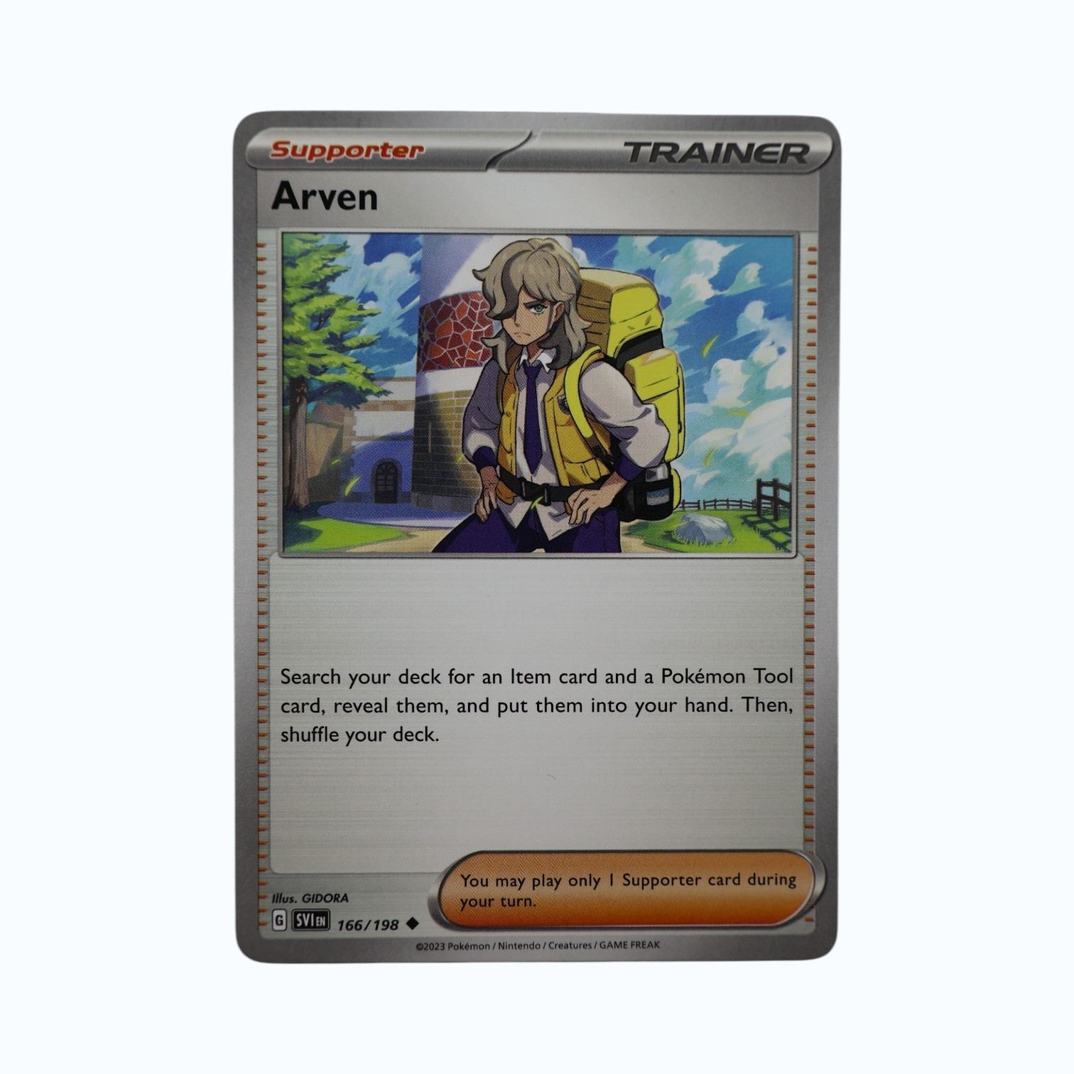 Arven 166/198 Trainer Uncommon SV01 Scarlet & Violet NM Pokemon TCG
