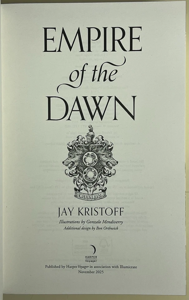 ILLUMICRATE: Empire Of The Dawn (Book 3) ~ Jay Kristoff ~ SIGNED Exclusive - Image 3 of 4