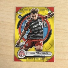 Topps 2024 MLS Superstars Kobe Franklin #91 Toronto FC Rookie Soccer Card