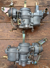 Genuine Original Solex VW 32-34 PDSIT 2 & 3 Pair Dual Twin Carbs T2 T25 1979-83