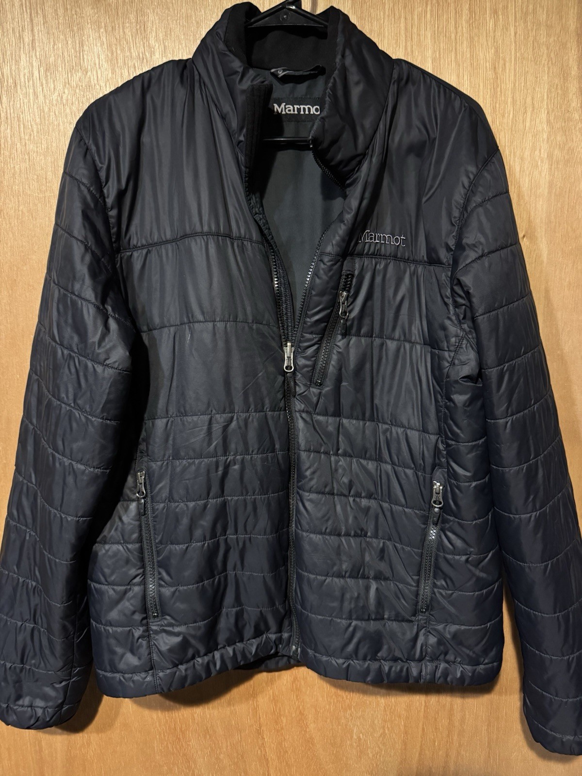 Marmot Medium Black Puffer Jacket - image 1