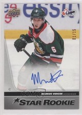2021-22 CHL 2020-21 Star Rookies Achievement 1/15 Markus Vidicek #429 Auto 0u0g