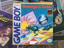Revenge of the Gator Nintendo Game Boy in original box with manual
