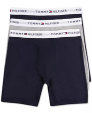 Tommy Hilfiger Men's 3-Pack Classic Cotton Boxer Briefs